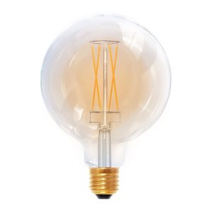 SEGULA LED Globe 125 gold E27 5W 340Lm 1900K dimmbar