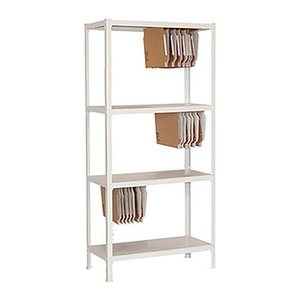 Simonrack Schwerlastregal FILECLICK MINI 4 8435104939369 weiß 80,0 x 36,0 x 160,0 cm