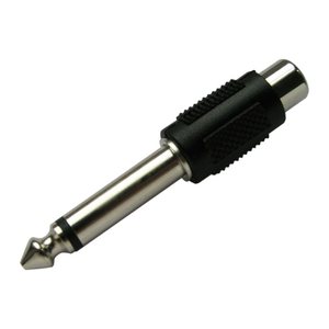 Schwaiger Adapter Mono 6,35mm Klinke Cinch Buchse
