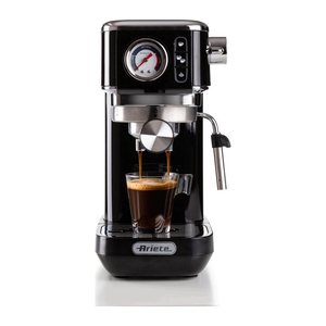 Ariete Slim Moderna Siebträgermaschine schwarz