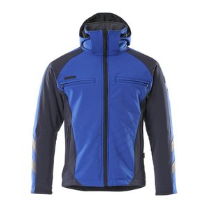 MASCOT® Herren Softshelljacke "DARMSTADT" Unique kornblau, schwarz Größe L
