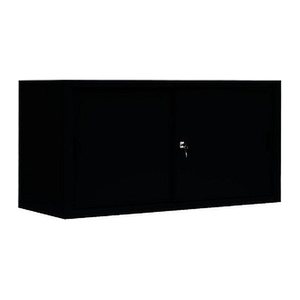 LÜLLMANN Schiebetürenschrank, 550139 tiefschwarz 1 Fachboden 160,0 x 45,0 x 75,0 cm