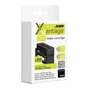 KMP XVantage® schwarz pigmentiert Druckerpatrone kompatibel zu HP 953XL (L0S70AE)