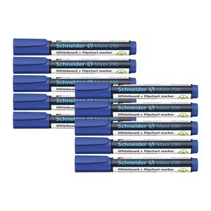 Schneider Maxx 290 Whiteboard- und Flipchart-Marker blau 2,0 - 3,0 mm, 1 St.
