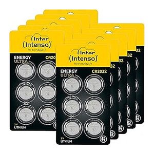 Intenso Knopfzellen Lithium 3 V, 60 St.
