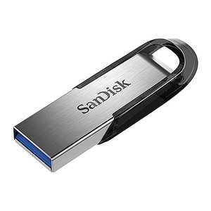 SanDisk USB-Stick Ultra Flair silber, schwarz 256 GB, 1 St.