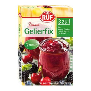 RUF  3 zu 1 Gelierzucker, 2x25,0 g