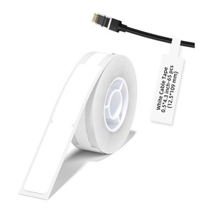 NIIMBOT Etikettenrolle für Etikettendrucker 008-7002103 weiß, 12,5 x 109 mm, 1 x 65 Etiketten