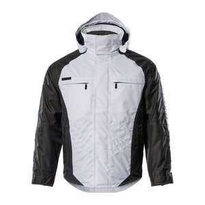 MASCOT® unisex Pilotenjacke Frankfurt weiß, anthrazit Größe M