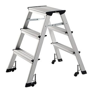 ALCO Klapptritt silber 3 Stufen, H: 64,0 cm