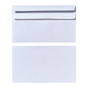 Herlitz Briefumschlag DL selbstklebend o.Fenster 100er Pack
