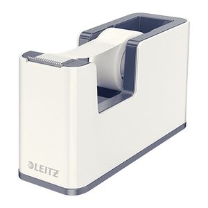 LEITZ Tischabroller WOW Duo Colour perlweiß/grau