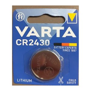 VARTA Knopfzelle CR2430 Lithium 3,0 V, 1 St.