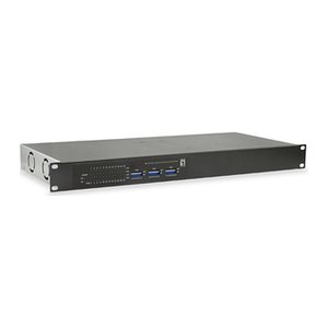 LevelOne PoE+Switch 24xFE PoE/2xSFP 380W 19"unmanaged Metall