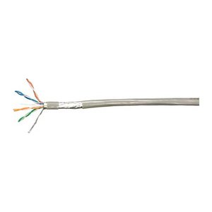 Equip Instal.Kab Cat5e F/UTP 4P24 100.00m grau PVC