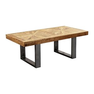WOHNLING Couchtisch rechteckig Massivholz mango 105,0 x 55,0 x 40,0 cm, 1 St.