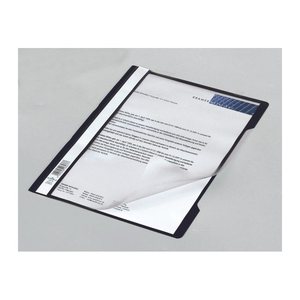 DURABLE Schnellhefter 2573 Kunststoff schwarz DIN A4, 10 St.