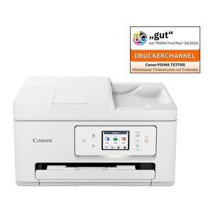 Canon PIXMA TS7750i 3 in 1 Farb-Tintenstrahl-Multifunktionsdrucker grau