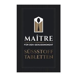 MAÎTRE  Süßstofftabletten, 2000x2 St.