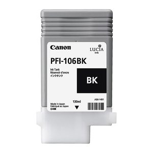 Patrone Canon PFI-106BK black