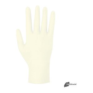 Meditrade® unisex Einmalhandschuhe ReferenceTM beige Größe XS, 100 St.