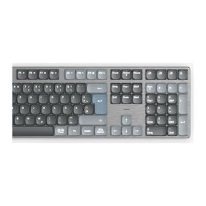 hama WK-800 Tastatur kabellos grau