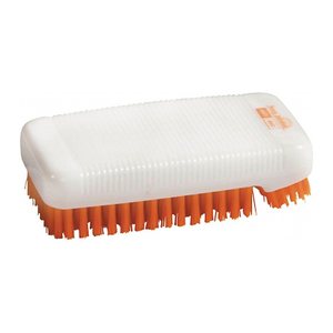 haug® bürsten Nagelbürste weiß, orange Kunststoff, 1 St.