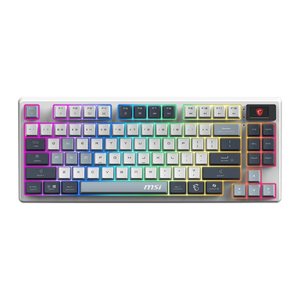 MSI FORGE GK600 TKL W SKY Gaming Keyboard Wireless