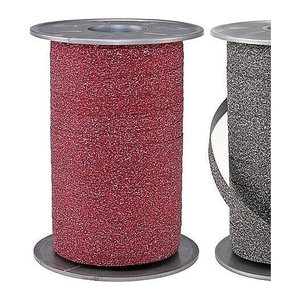 PRÄSENT Geschenkband POLY GLITTER Glitter rot 10,0 mm x 100,0 m