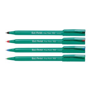 Pentel Ball R50 Tintenroller 0,4 mm, Schreibfarbe: grün, 12 St.