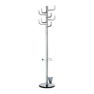 ALCO Kleiderständer 2802 silber Metall 8 Haken 40,0 x 172,0 cm, 1 St.