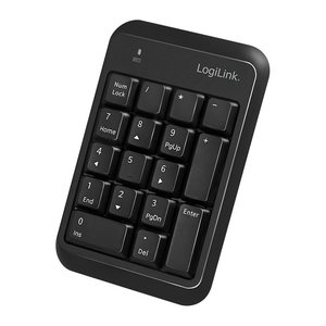 Logilink Keypad Bluetooth, mit 17 Tasten, V5.1, schwarz