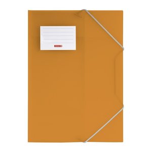 BRUNNEN Sammelmappe FACT!pp DIN A4 orange transparent, 1 St.