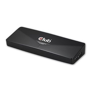 Club3D 4K Dockingstation USB3 ->3xUSB3/HDMI/DP/DVI/ black retail