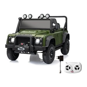 Jamara Ride-on Land Rover Defender 110 SVX grün 2,4GHz Li-Po