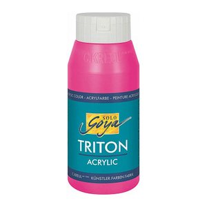 KREUL SOLO GOYA Triton Acrylfarbe violettrot 750,0 ml, 1 St.