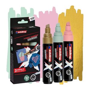 edding Multimarker farbsortiert 2,0 - 10,0 mm, 3 St.