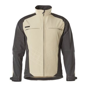 MASCOT® Herren Softshelljacke DRESDEN khaki, schwarz Größe S