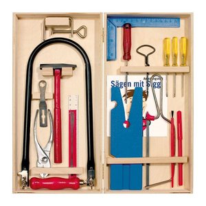 PEBARO Laubsäge-Set Klapp-Kasten
