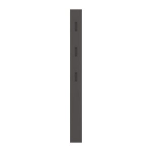 GERMANIA Wandgarderobe 3728-547 anthrazit Holz 3 Haken 15,0 x 170,0 cm, 1 St.