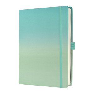 SIGEL Notizbuch JOLIE Bullet ca. DIN A5 punktkariert, türkis/mintgrün Hardcover 200 Seiten, 1 St.