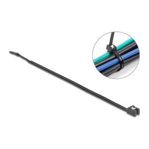 DELOCK KBI selbstschneidend L200 x B 4,8 mm 50 Stück schwarz