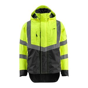 MASCOT® unisex Warnjacke Harlow gelb, schwarz Größe L
