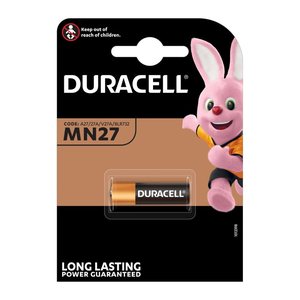 DURACELL Batterie MN27 Alkali-Mangan Fotobatterie 12,0 V, 1 St.