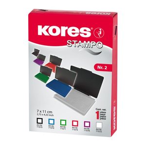Kores® Stempelkissen STAMPO rot 11,0 x 7,0 cm, 1 St.