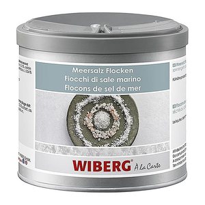 WIBERG  Meersalz Flocken sonnengetrocknet Salz, 350,0 g