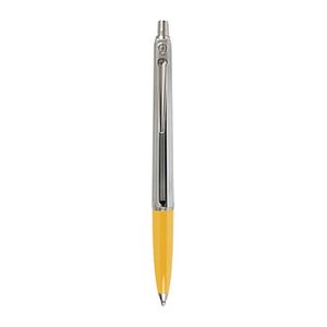 BALLOGRAF® Kugelschreiber Epoca Chrome gelb, Schreibfarbe: blau, 1 St.