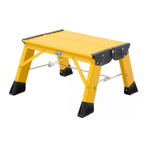 KRAUSE Klapptritt MONTO Treppy Plusline gelb 1 Stufe, H: 20,0 cm