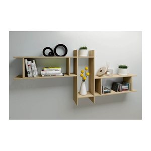 VCM my home Wandregal Sirola Maxi sonoma-eiche 188,0 x 20,0 x 80,0 cm, 1 St.