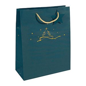 SIGEL Geschenktüten Christmas tree Motiv 26,0 x 33,0 cm, 5 St.